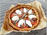 Tarte à la Tomate, Aubergine et Anchois marinés