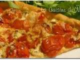 Tarte aux Sardines et Tomates cerises