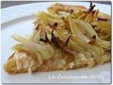 Tarte fine au Fenouil, Crabe et Chèvre frais