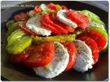 Tomates Mozza aux Couleurs d'Italie