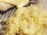 Poisson frais à la sauce hollandaise et son riz ( Thermomix )