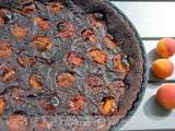 Clafoutis abricots chocolat