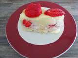 Fraisier en portion