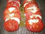 Salade mozarella/ tomates/ herbes de provence