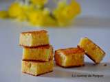 Carré fondant au chocolat blanc et lait concentré sucré