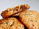 Cookies aux flocons d'avoine et pépites de chocolat