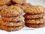 Cookies aux pépites de chocolat, flocons d'avoine et muscovado