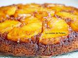 Gâteau à l'ananas frais caramélisé à la cassonade