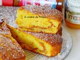 Gâteau moelleux à la confiture de clémentine corse et confiture de lait Raffolé