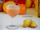 Jus d'orange, pamplemousse, kiwi et sirop d'amour, vegan