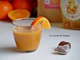 Jus de mandarine, orange, guarana et sirop de gingembre