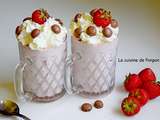 Mousse gourmande de fraises