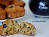 Muffin aux bananes et cassis