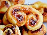 Palmier au caramel beurre salé et chunks