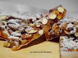 Panforte aux amandes, noisettes, raisins secs et agrumes confits