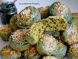 Petits pains au pesto de pissenlit et spiruline