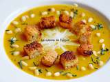 Potage au butternut et carottes