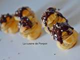 Profiteroles à la crème de ricoré