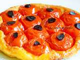 Tatin de tomates et ail noir