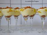 Verrine de mascarpone et ananas parfumé à la vanille