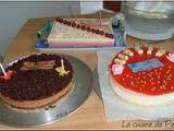 Gateaux anniversaires