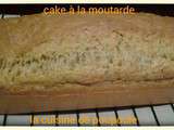 Cake à la moutarde au thermomix ou Kitchenaid