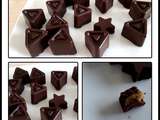 Chocolat Pralines pistache gingembre