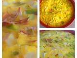 Clafoutis normand aux poireaux au thermomix ou sans