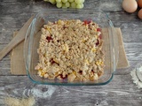 Crumble mangue Framboise