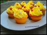 Cupcake au citron et mascarponne au thermomix ou sans