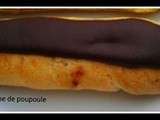 Eclaire au chocolat de Christophe Felder au thermomix ou sans