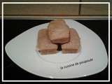 Financier au chocolat au lait sans gluten au thermomix ou sans