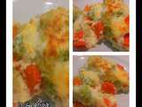 Gratin de chou romanesco et carotte au thermomix ou sans