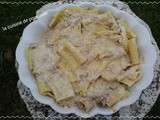 Gratin de Paccheri (pâte) au thon