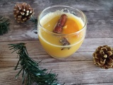 Jus d’orange chaud du marché de noël