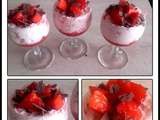 Mousse de fraises au thermomix (sans gluten)