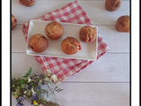 Muffins fraises et basilic