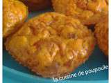 Muffins merguez, courgette, poivron au thermomix ou sans