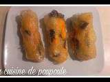 Nems de porc (carottes, champignons) au thermomix ou sans