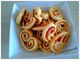 Palmier au jambon et St Moret