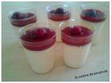 Panna cotta au fruits rouge au thermomix ou sans