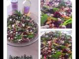 Salade de Lentilles et betteraves roties