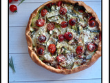 Tarte de légumes grillés