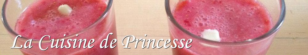 Recettes de La Cuisine de Princesse