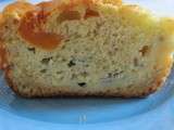 Cake roquefort, abricot