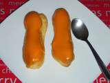 Éclairs au cointreau