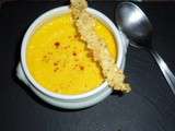 Soupe de courge butternut