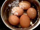 Astuce cuisine : cuire des oeufs durs