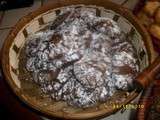 Biscuits craqueles au chocolat de martha stewart