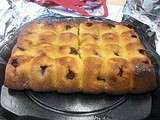 Brownie moelleux aux cerises et chocolat blanc